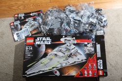 Lego 6211 Star Wars Imperial Star Destroyer Build