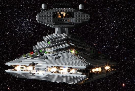 Lego 6211 Star Wars Imperial Star Destroyer Modified