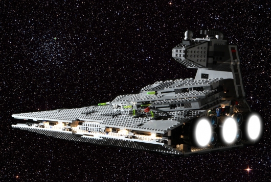 Lego 6211 Star Wars Imperial Star Destroyer Modified