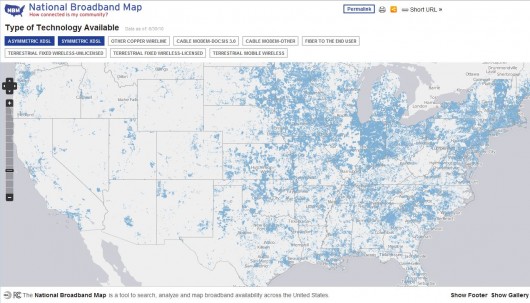 national broadband map screenshot